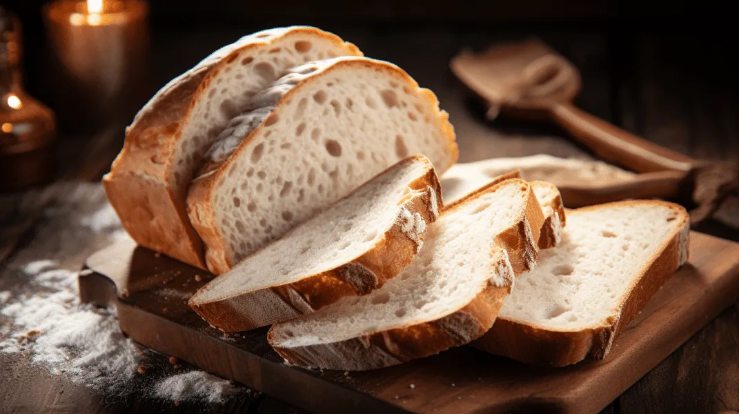 Une mie de pain qui montre l'effet d'une fermentation bien conduite