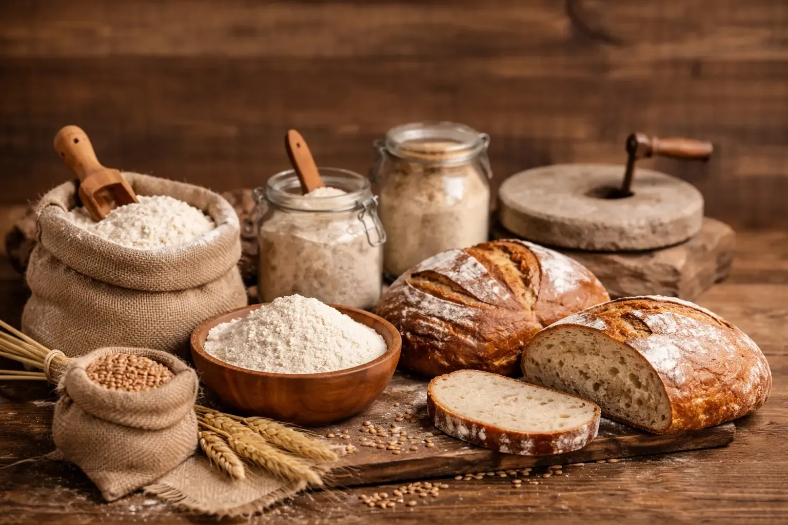 Nos farines bio, un choix de goût et de cohérence