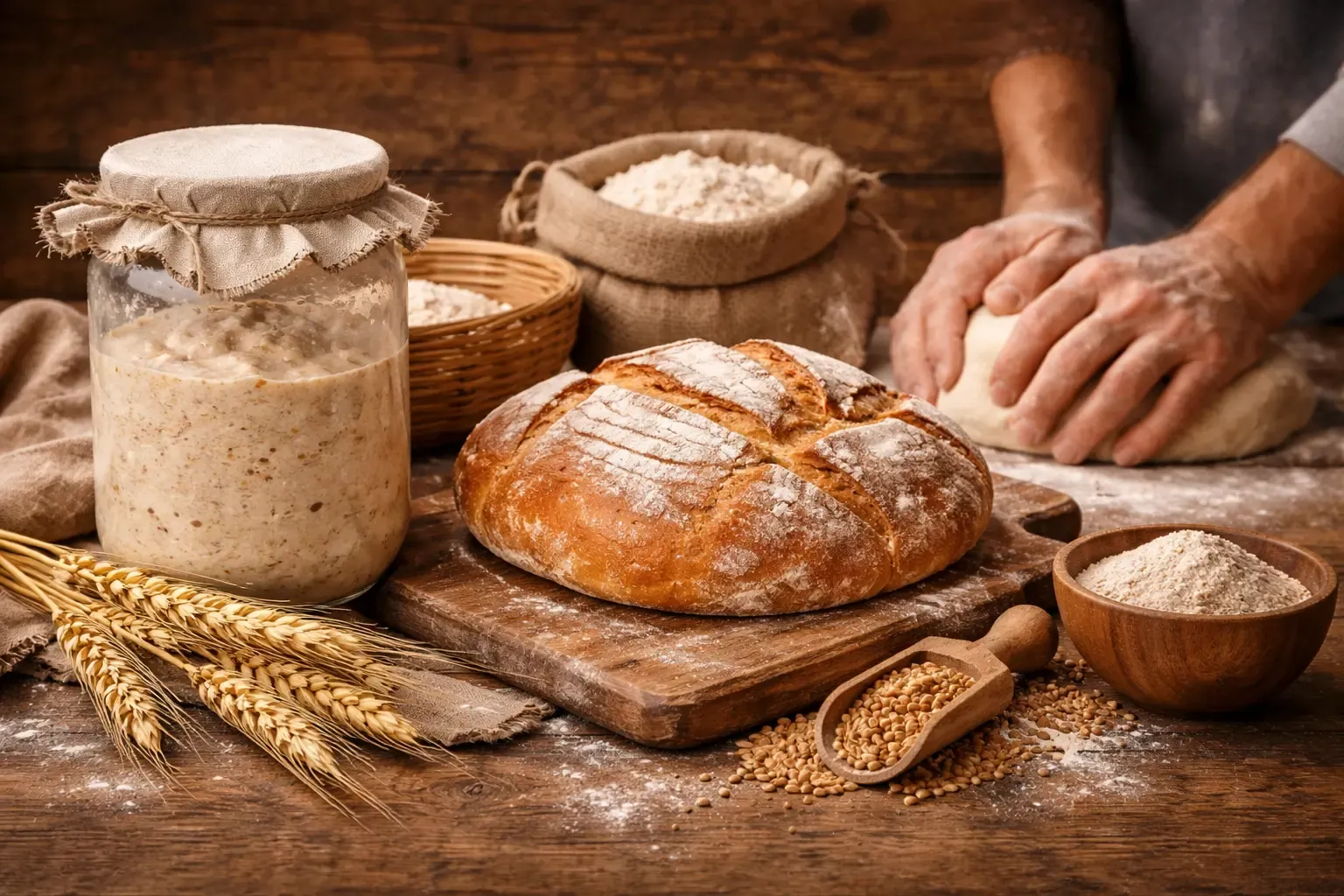 Pourquoi nous travaillons au levain